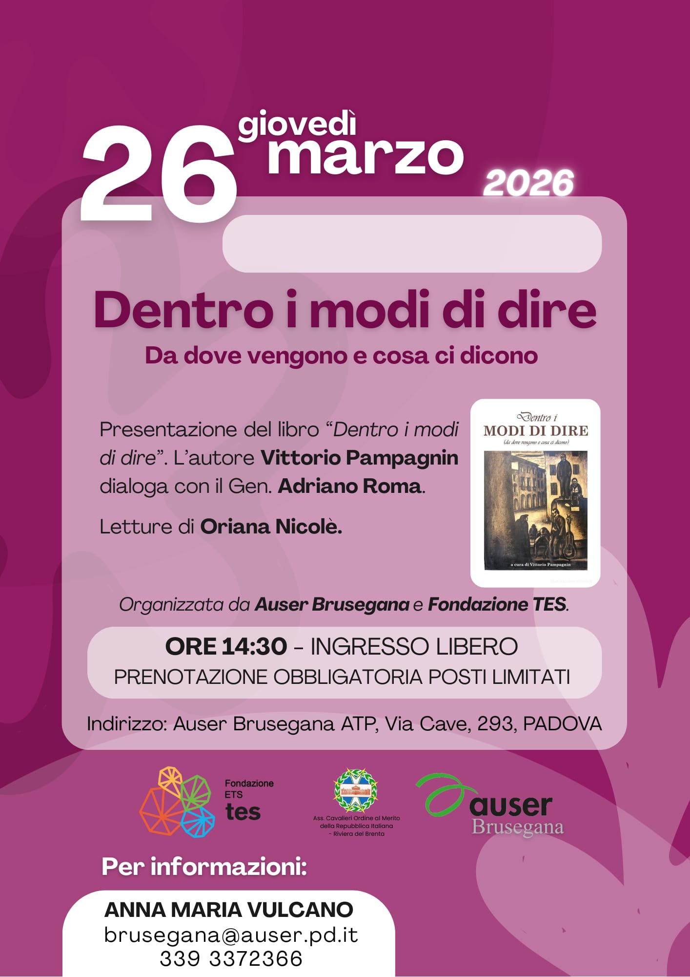 Presentazione del libro Dentro i modi di dire