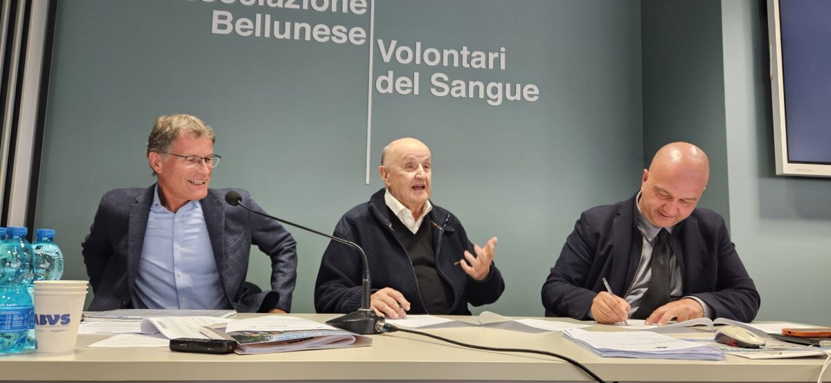 firmata la convenzione di collaborazione tra Fondazione TES e ABVS – Associazione Bellunese Volontari del Sangue.